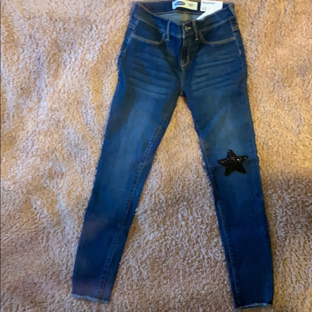 Old Navy rockstar jeggings